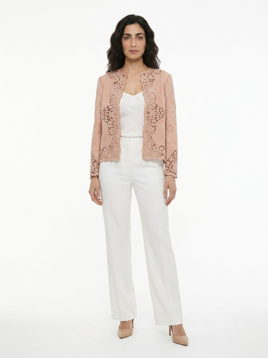 Dolce & Gabbana Beige Acetate Shell Women's Jacket