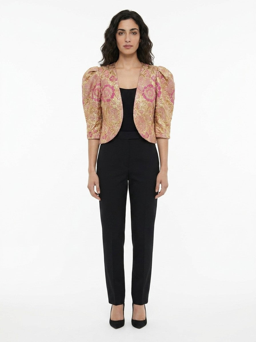 Dolce & Gabbana Bicolor Acetate Women's Jacket