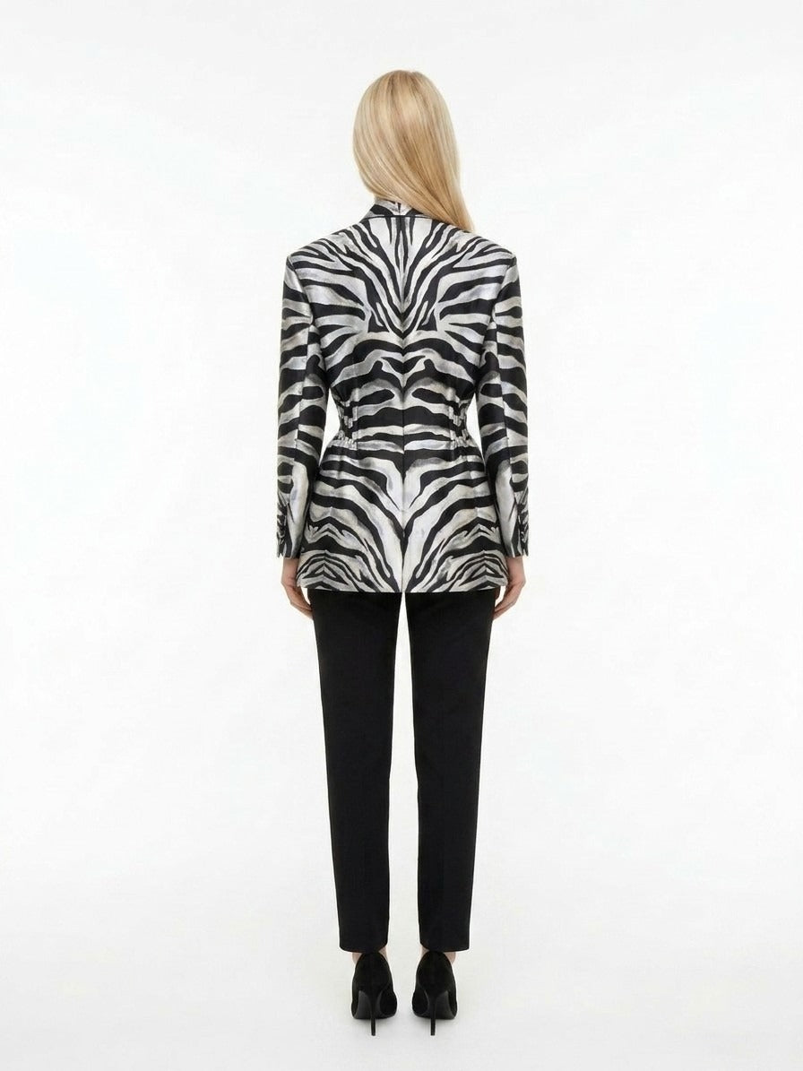 Dolce & Gabbana Multicolor Polyester Women's Blazer
