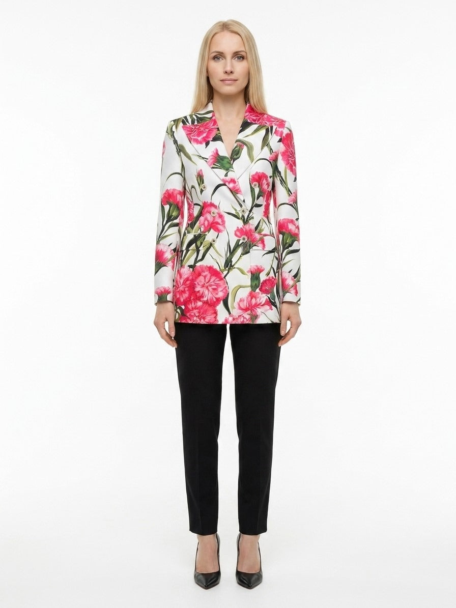 Dolce & Gabbana Multicolor Elastane Women's Blazer