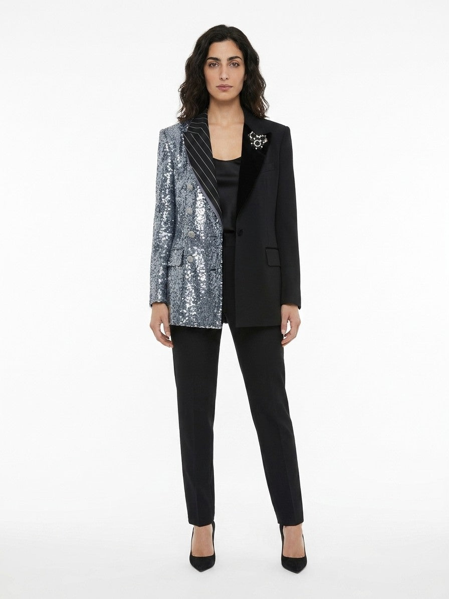 Dolce & Gabbana Blue Cotton Women's Blazer