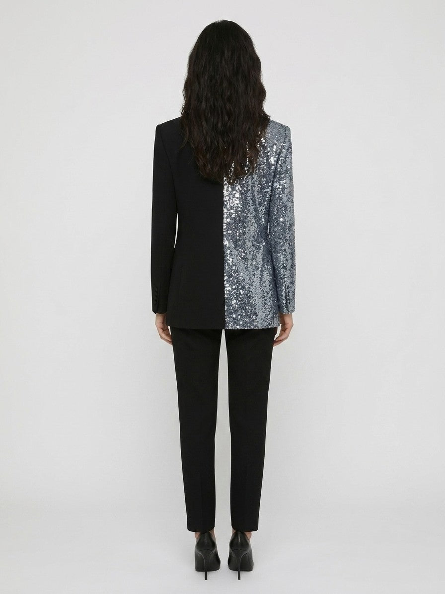Dolce & Gabbana Blue Cotton Women's Blazer