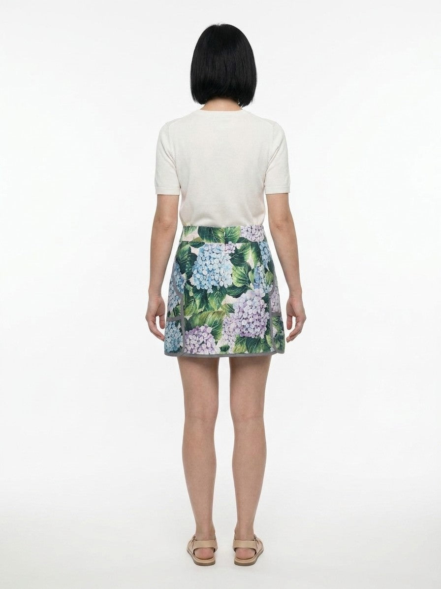 Dolce & Gabbana Multicolor Cotton Mini Women's Skirt