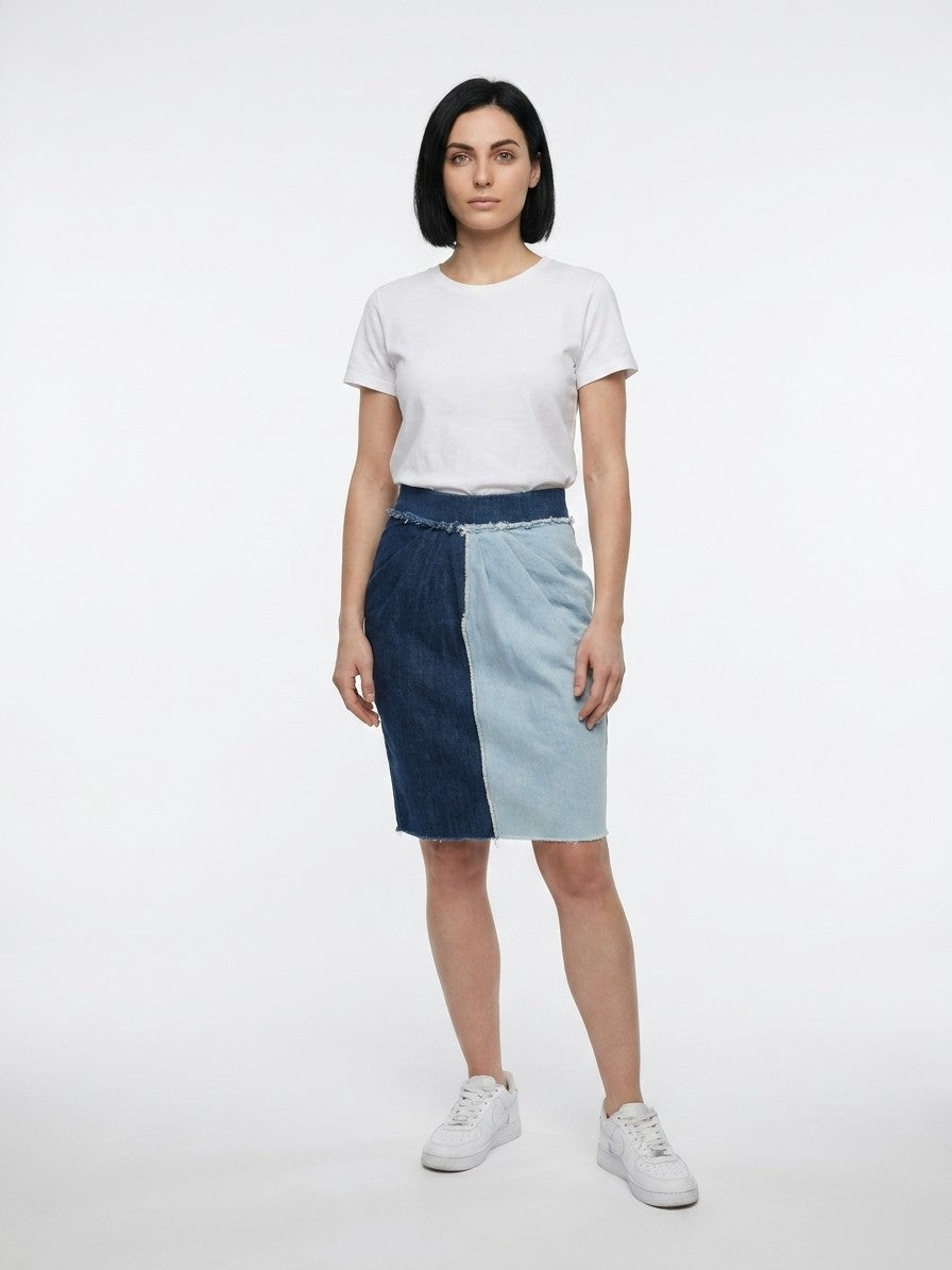 Dolce & Gabbana Multicolor Denim Women's Skirt