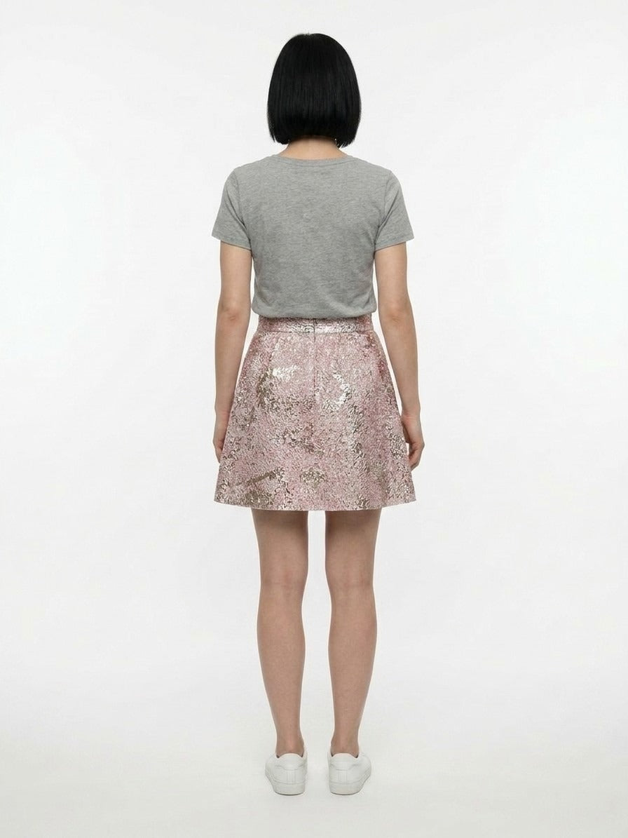 Dolce & Gabbana Multicolor Polyamide Mini Women's Skirt