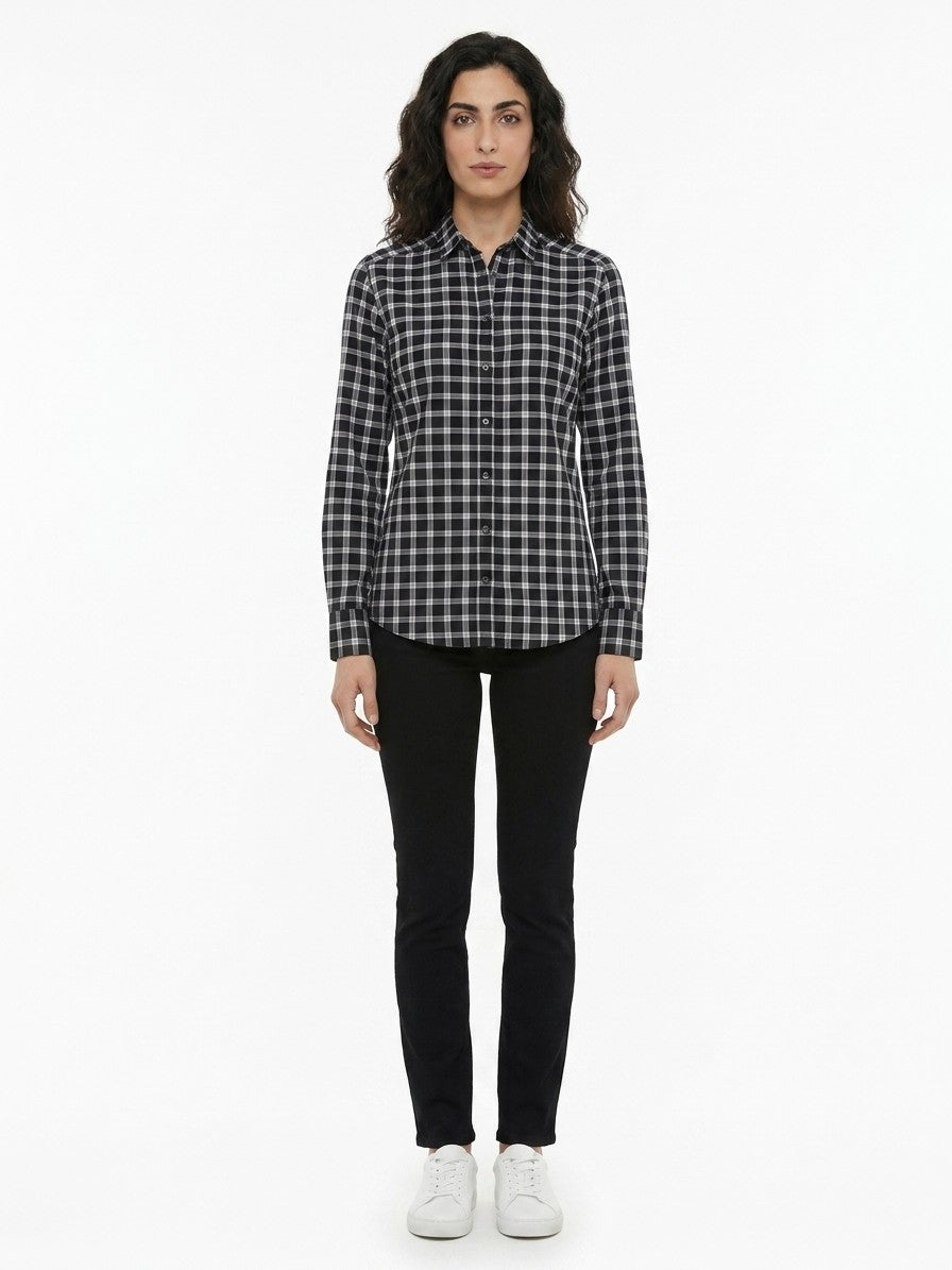 Dolce & Gabbana Multicolor Silk Pattern Women's Shirt