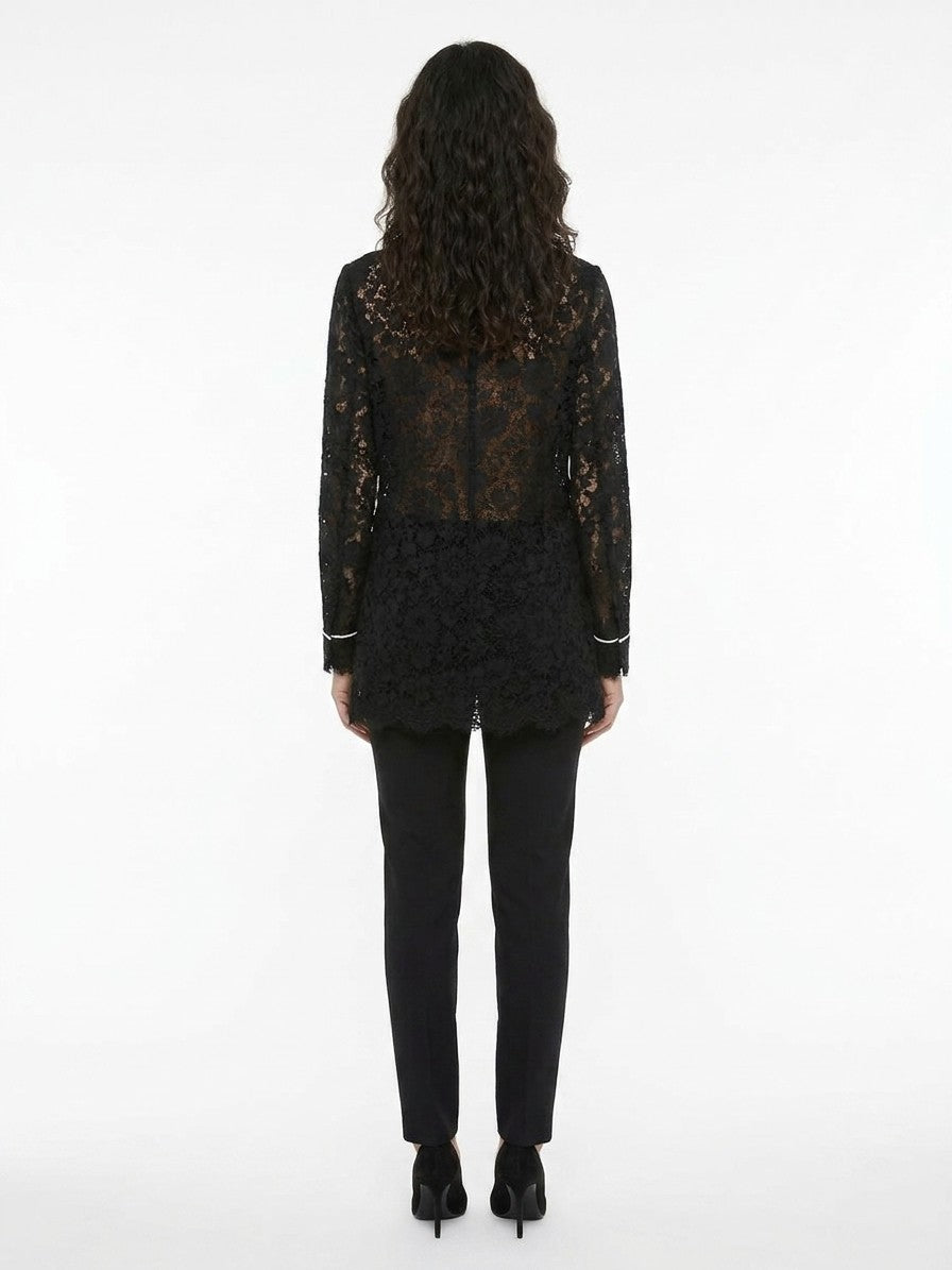 Dolce & Gabbana Black Cotton Women's Blazer