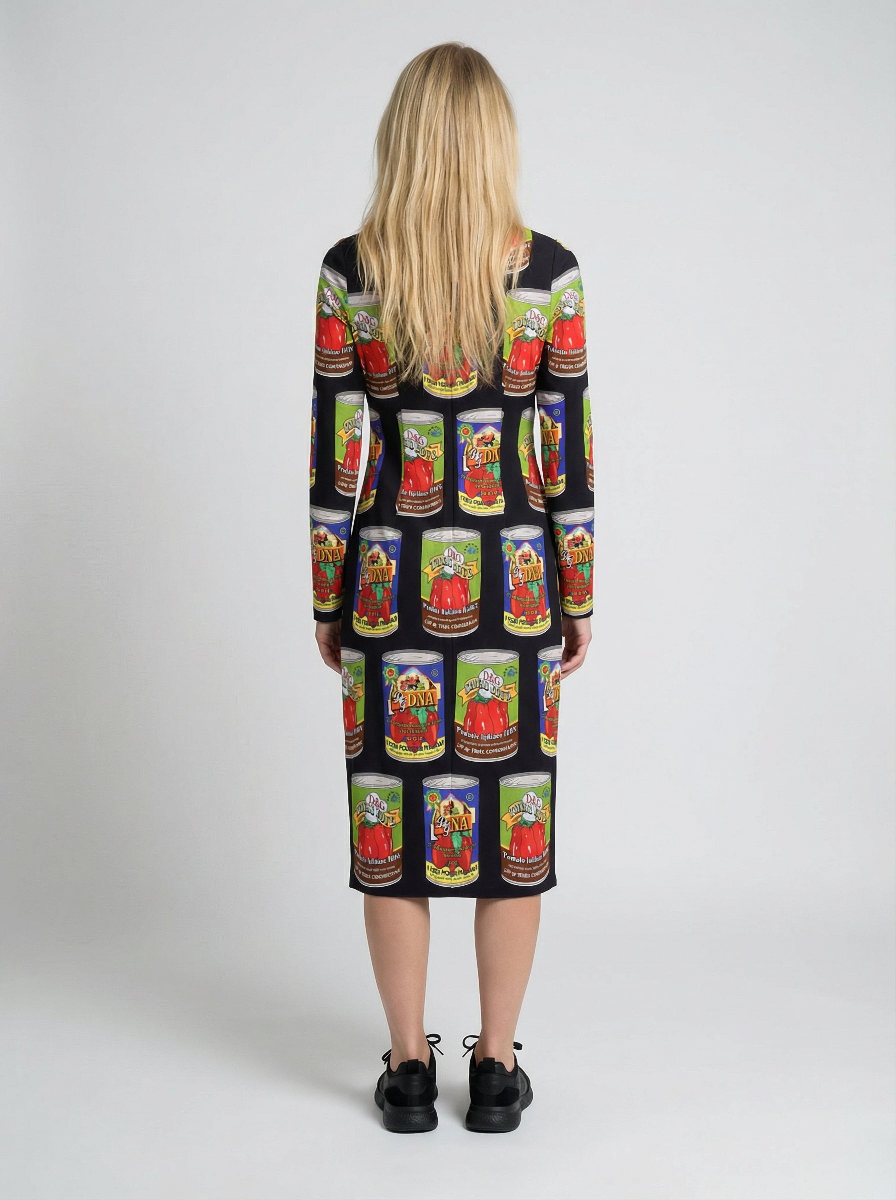 Dolce & Gabbana Multicolor Elastane Casual Women's Dress