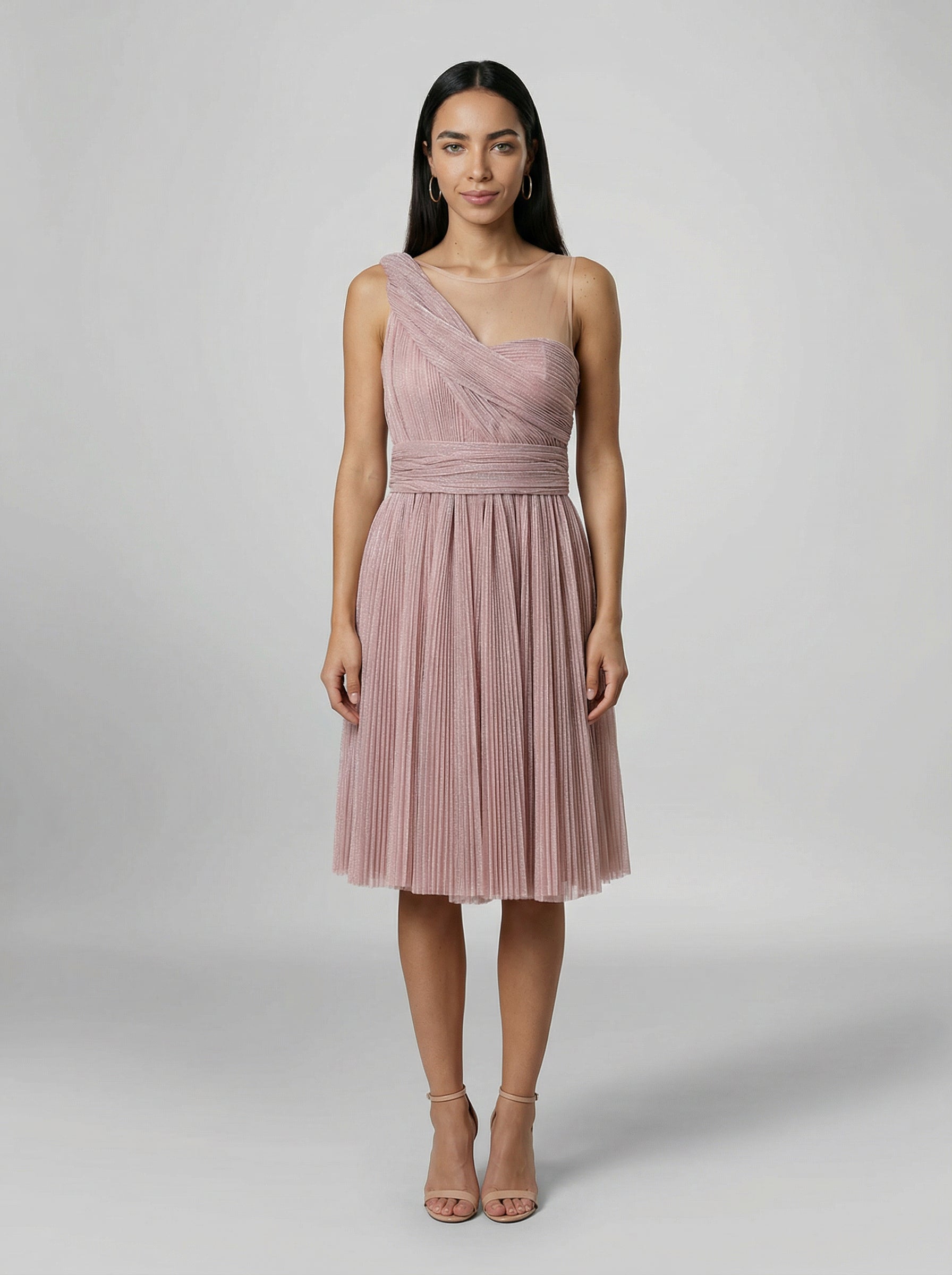 Dolce & Gabbana Purple Cotton Cocktail Women's Dress