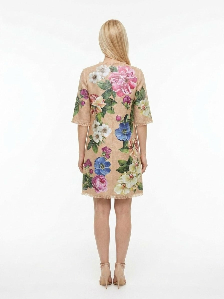 Dolce & Gabbana Multicolor Cotton Casual Women's Dress