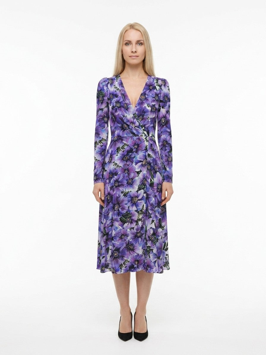 Dolce & Gabbana Multicolor Silk Casual Women's Dress