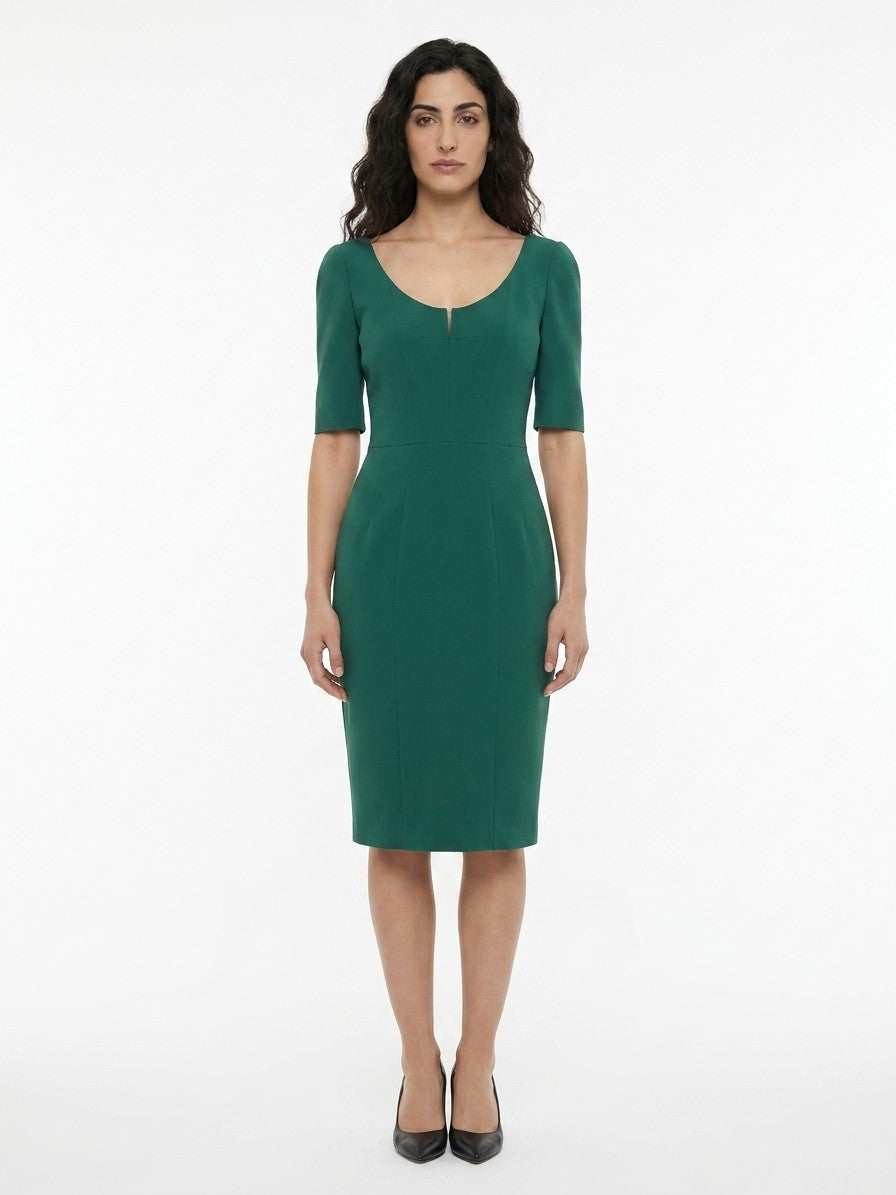 Dolce & Gabbana Green Acetate Casual Women's Dress
