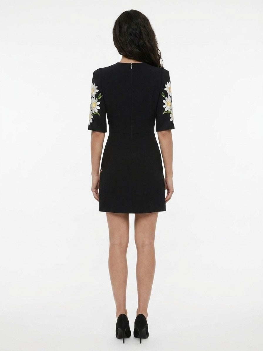 Dolce & Gabbana Multicolor Wool Casual Women's Dress