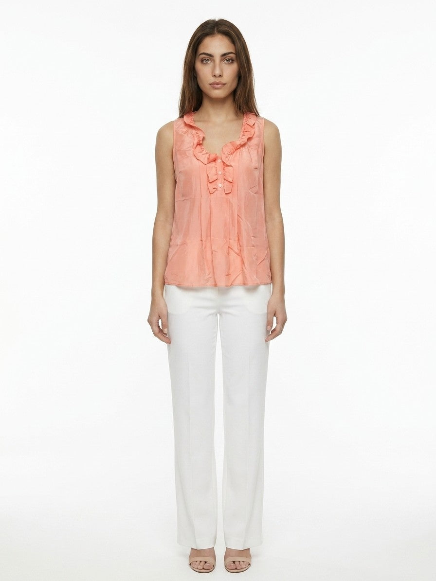 Dolce & Gabbana Pink Silk Women's Blouse