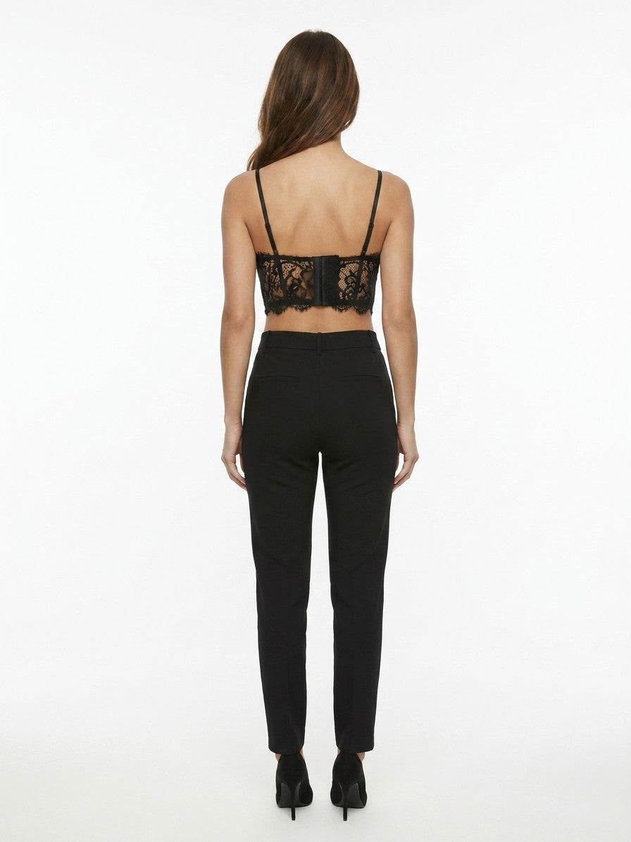 Dolce & Gabbana Black Elastane Women's Bra