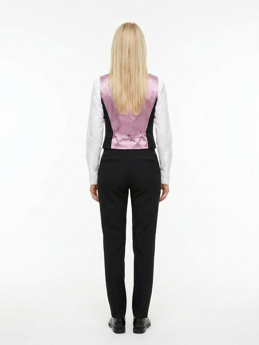 Dolce & Gabbana Black Acetate Women's Waistcoat
