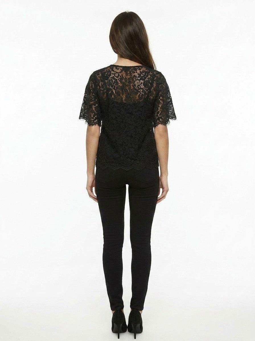 Dolce & Gabbana Black Cotton Women's T-Shirt