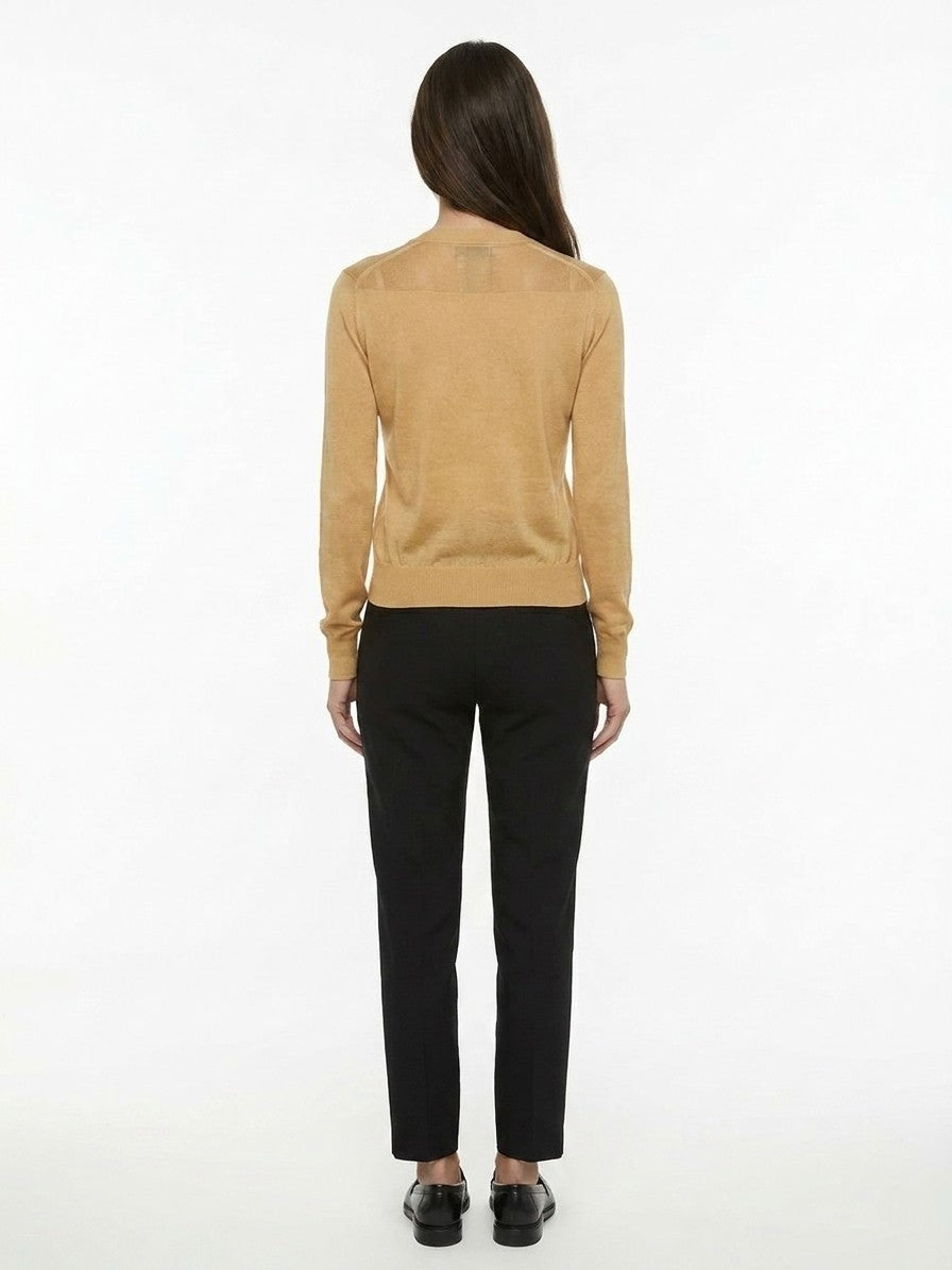 Dolce & Gabbana Yellow Cotton Women's Cardigan