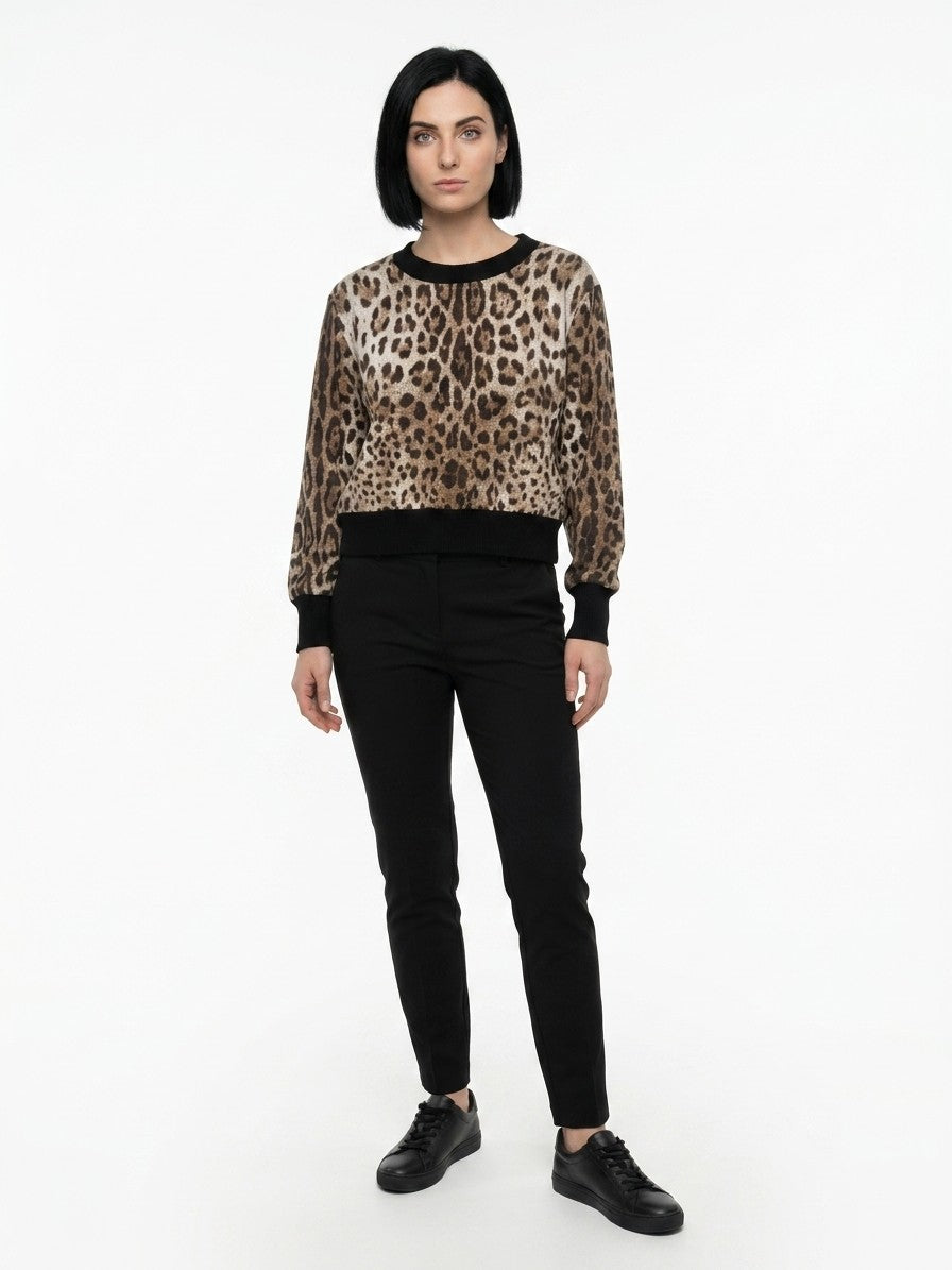 Dolce & Gabbana Multicolor Cotton Women's Sweatshirt