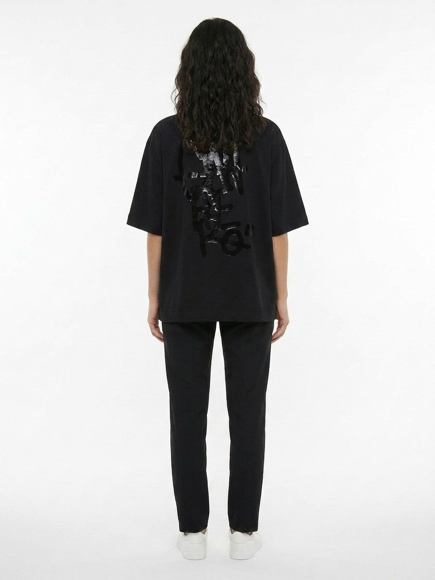 Dolce & Gabbana Black Cotton Women's T-Shirt