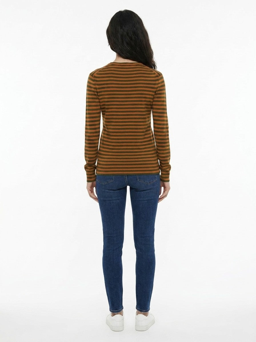 Dolce & Gabbana Bicolor Cashmere Women's Sweater