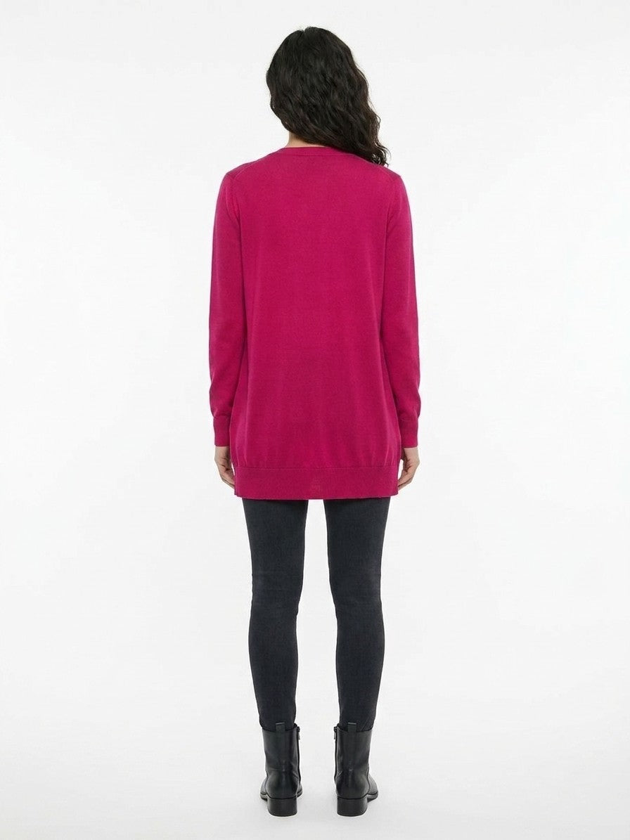 Dolce & Gabbana Pink Silk Women's Cardigan