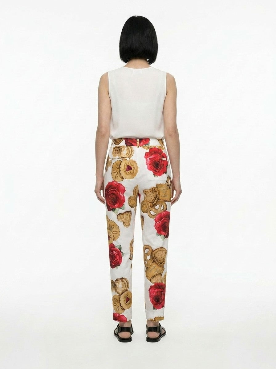 Dolce & Gabbana Multicolor Cotton Joggers (Workout Women's Pants)