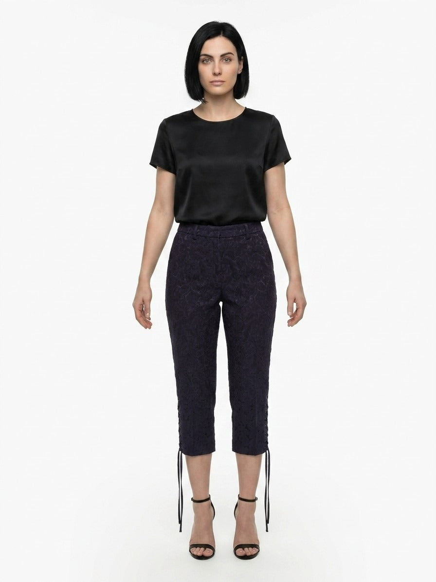 Dolce & Gabbana Blue Cotton Joggers (Workout Women's Pants)