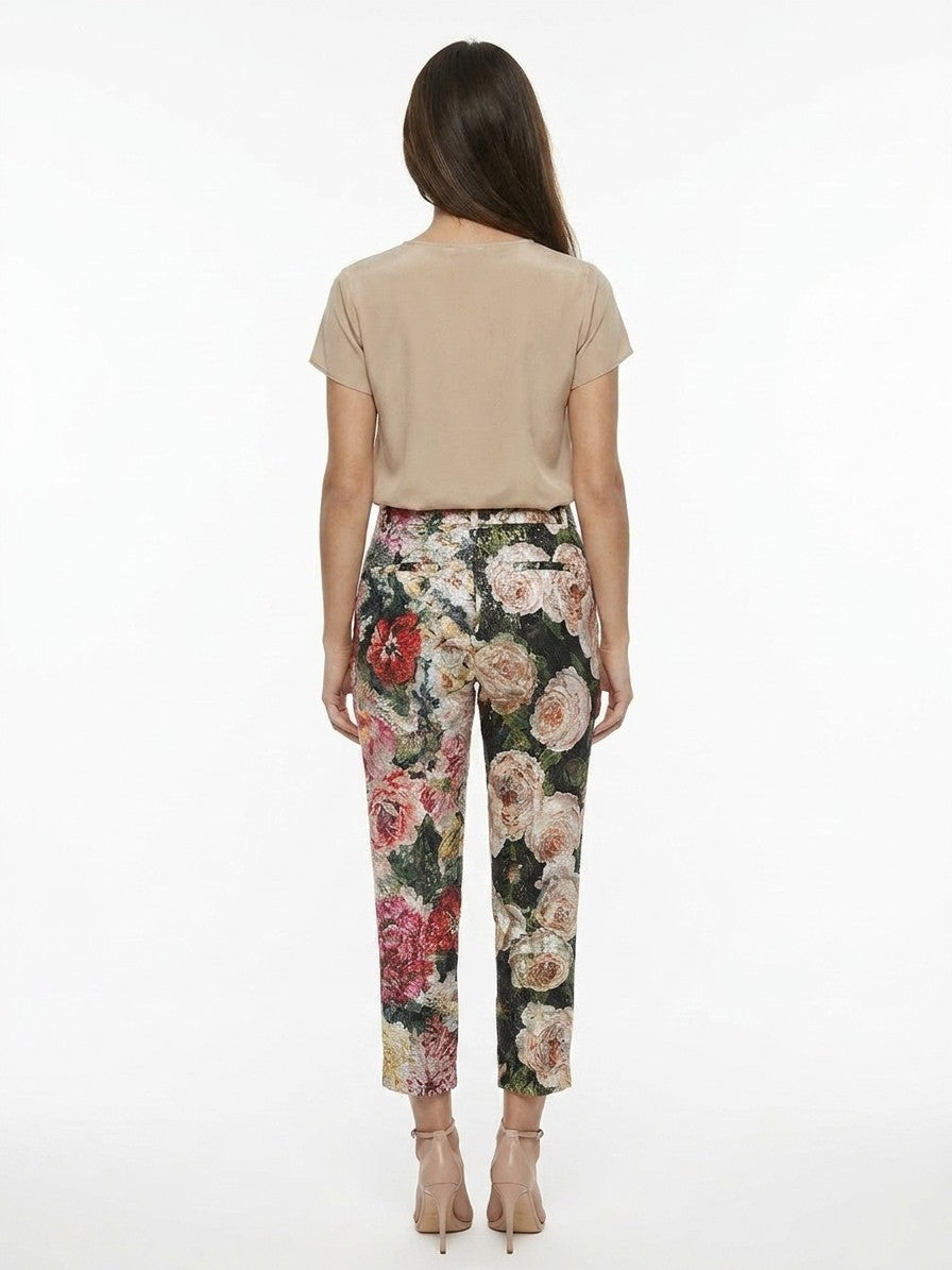 Dolce & Gabbana Multicolor Cotton Casual Women's Pants