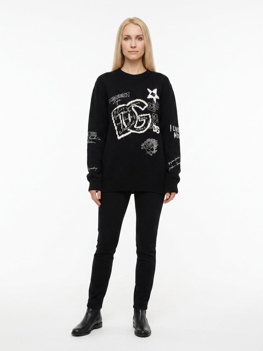 Dolce & Gabbana Multicolor Viscose Women's Sweatshirt