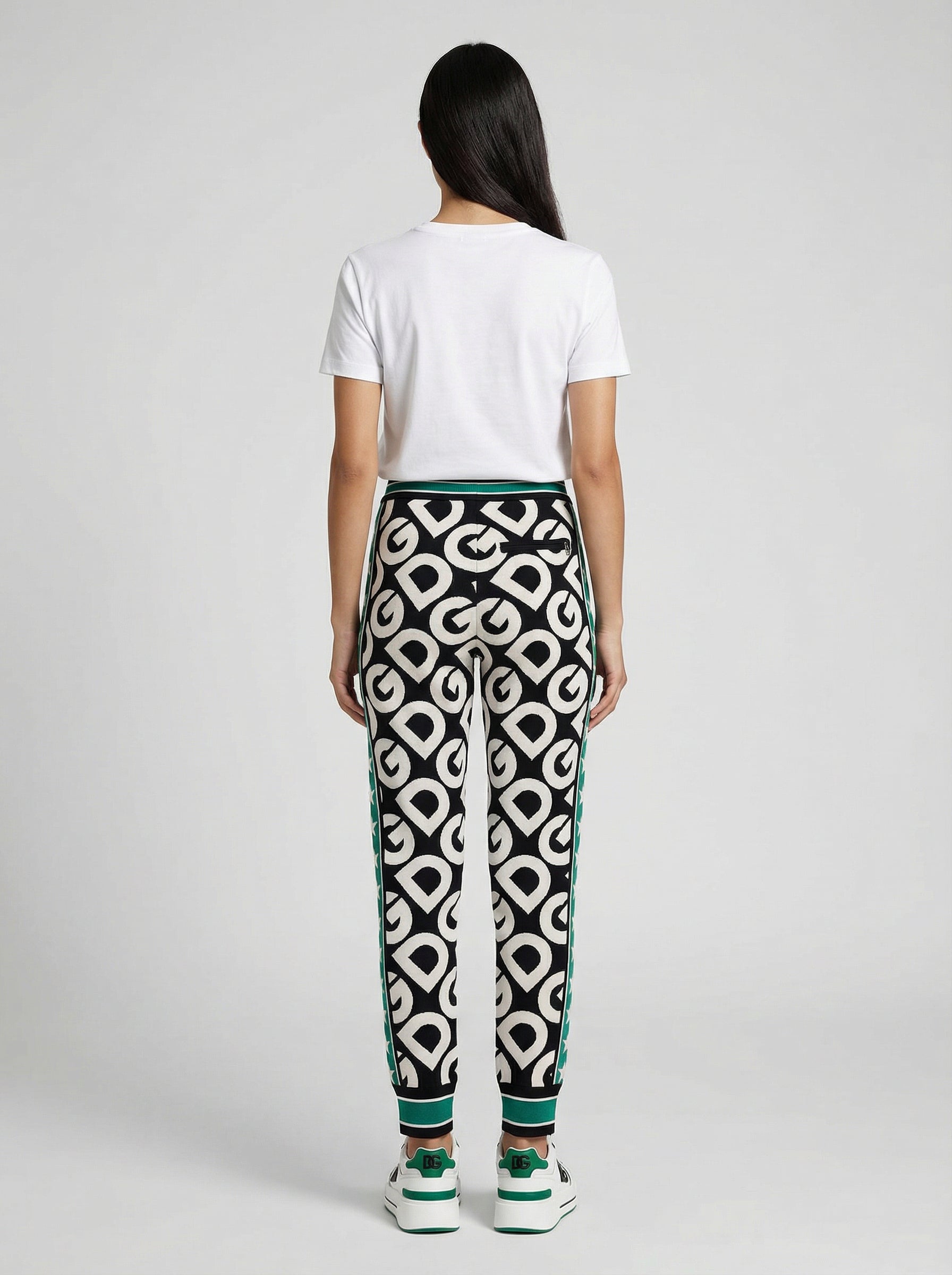 Dolce & Gabbana Multicolor Polyamide Joggers (Workout Women's Pants)