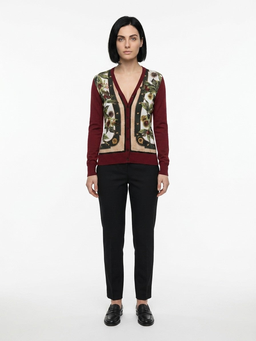 Dolce & Gabbana Multicolor Silk Women's Cardigan
