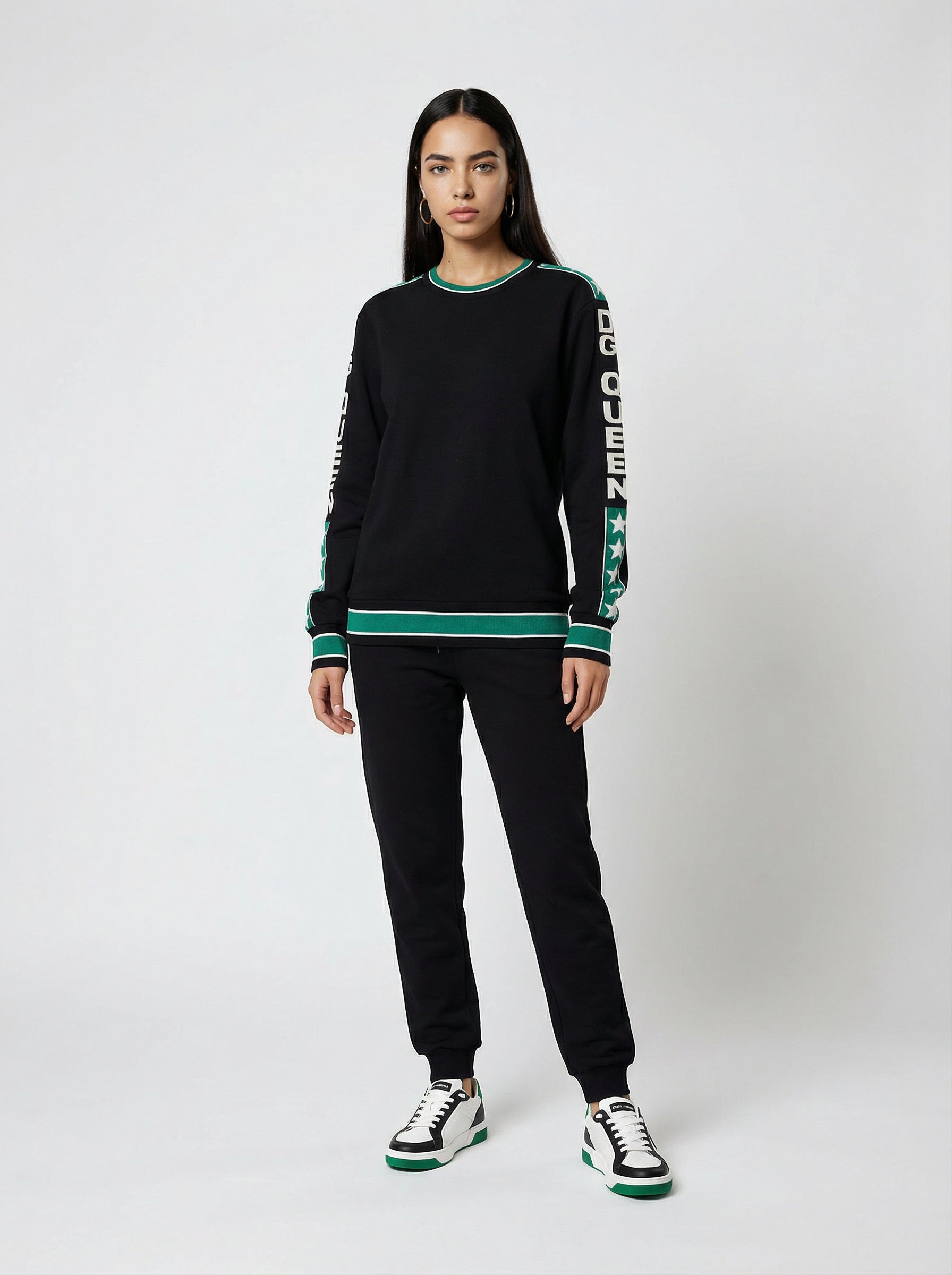 Dolce & Gabbana Multicolor Polyamide Women's Sweatshirt