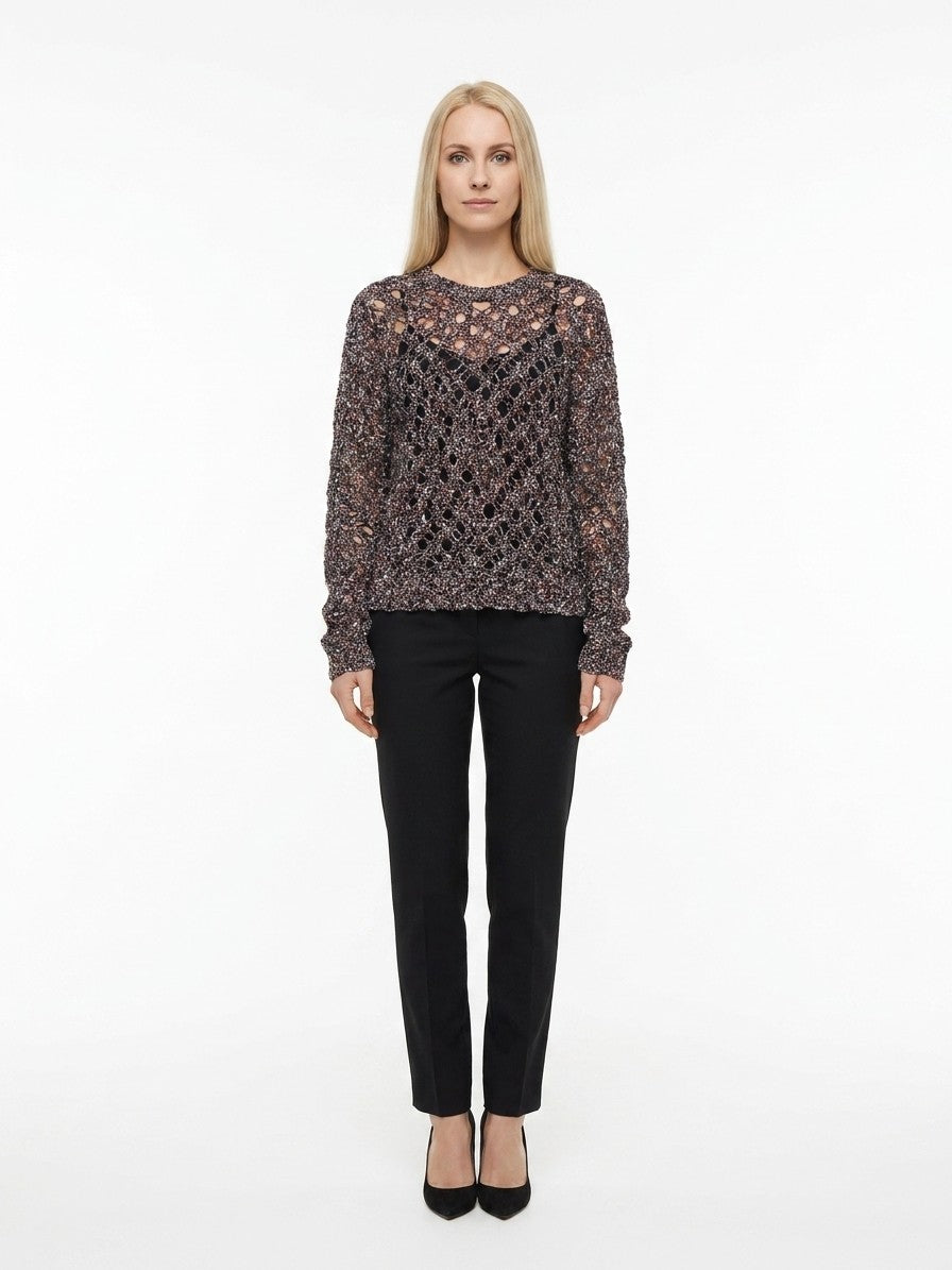 Dolce & Gabbana Gray Cashmere Women's Sweatshirt