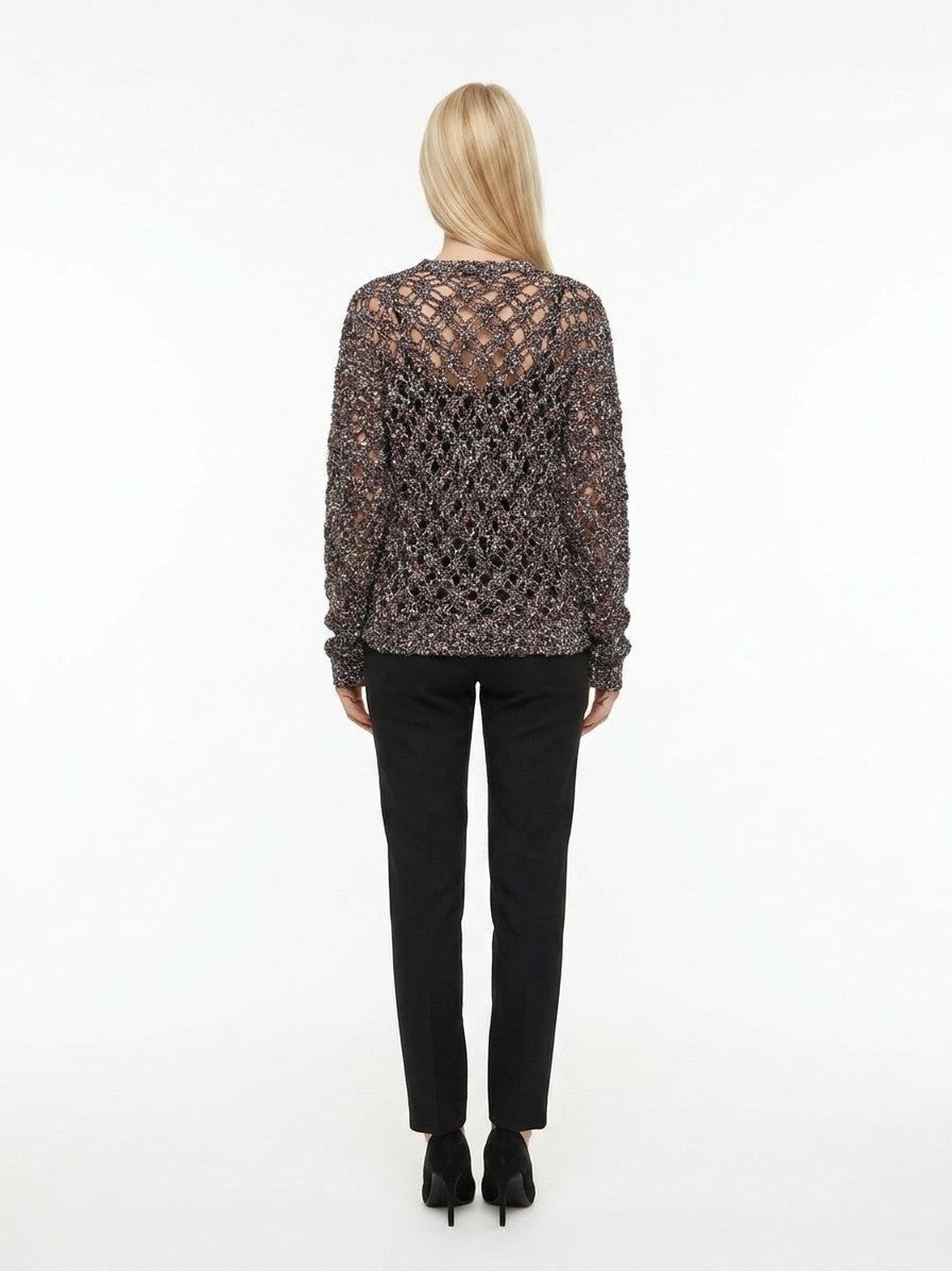 Dolce & Gabbana Gray Cashmere Women's Sweatshirt