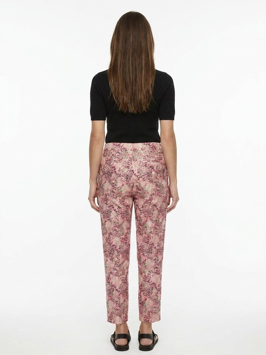 Dolce & Gabbana Multicolor Cotton Casual Women's Pants