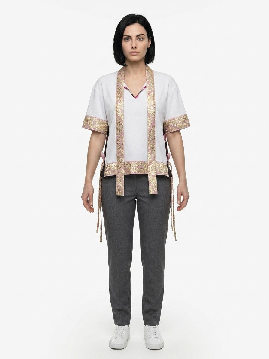 Dolce & Gabbana White Elastane Women's T-Shirt