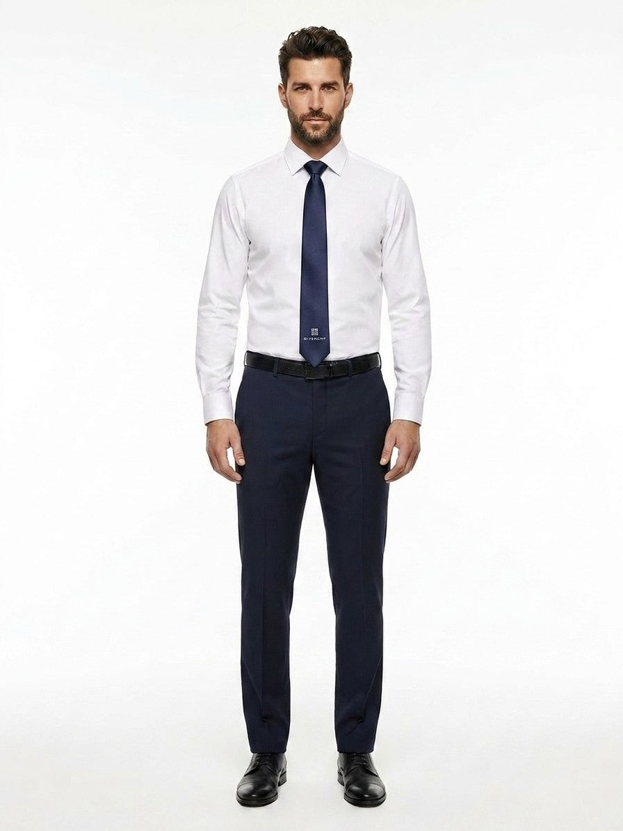Givenchy Blue Silk Men's Tie