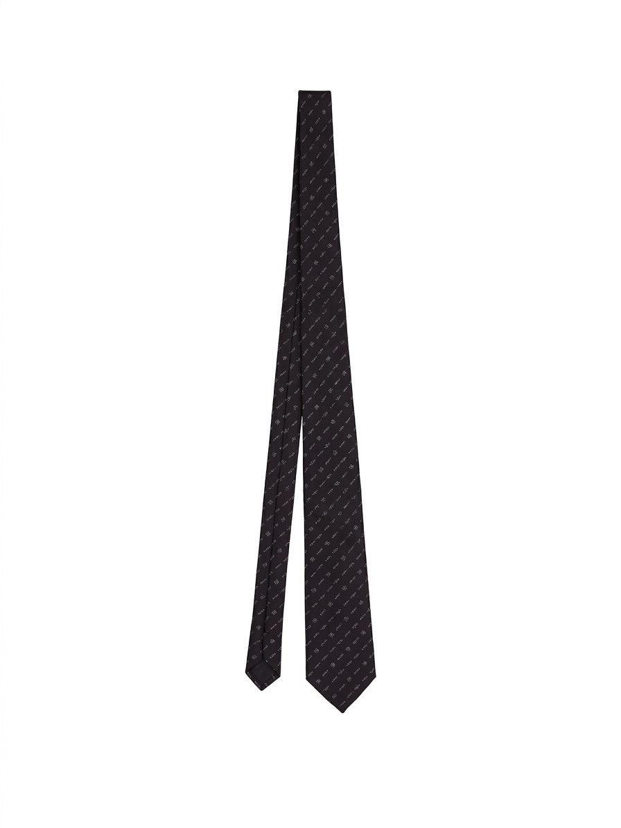Givenchy Gray Silk Men's Tie