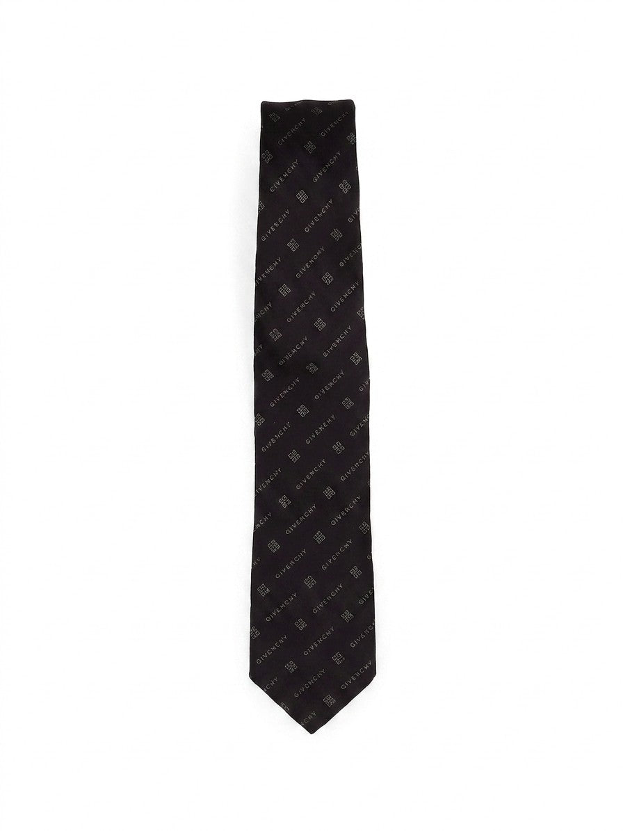 Givenchy Gray Silk Men's Tie