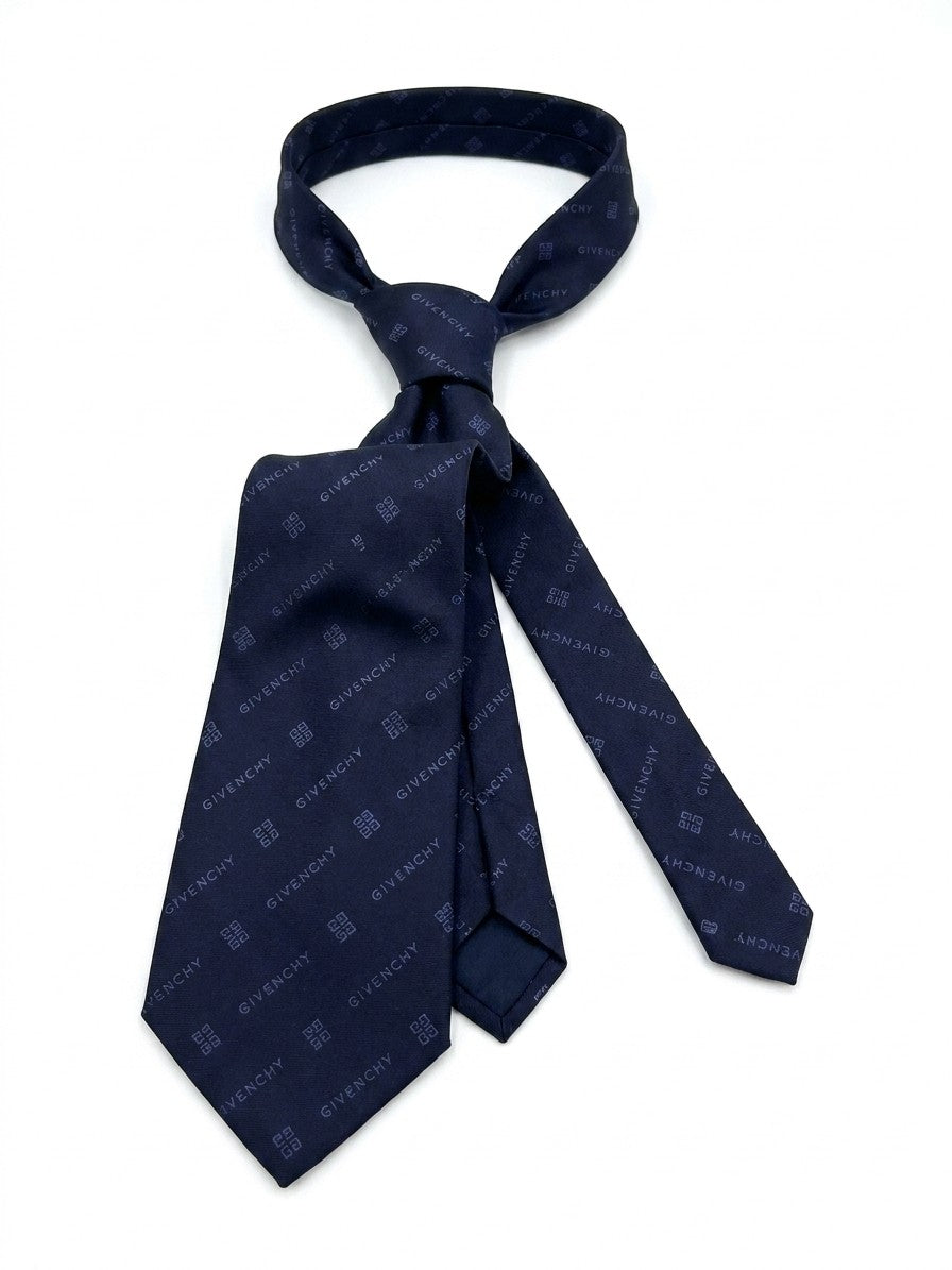 Givenchy Blue Silk Men's Tie