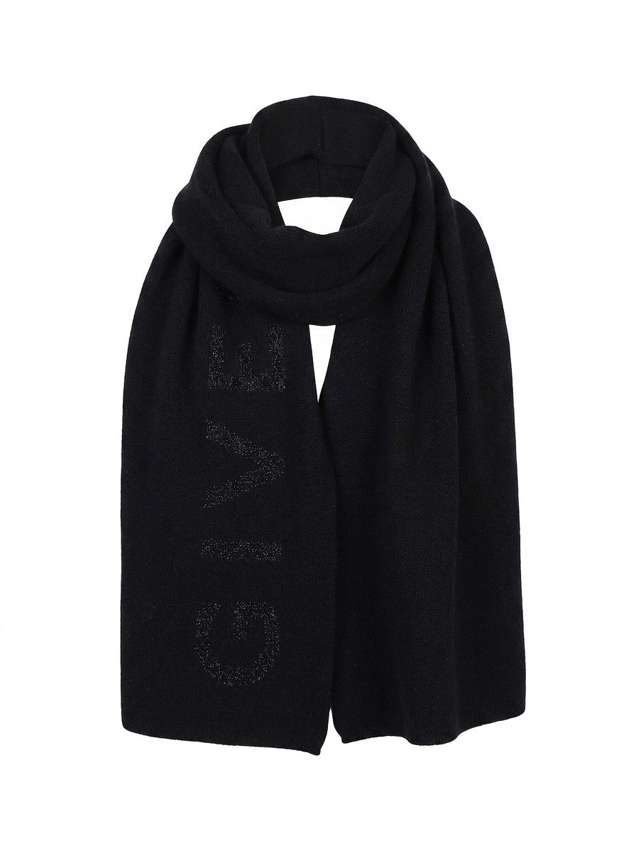 Givenchy Black Wool Women's Scarf