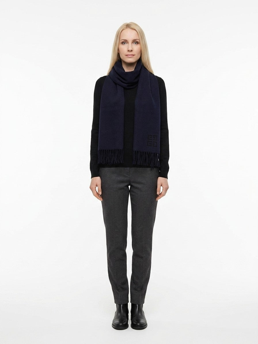 Givenchy Bicolor Wool Women's Scarf