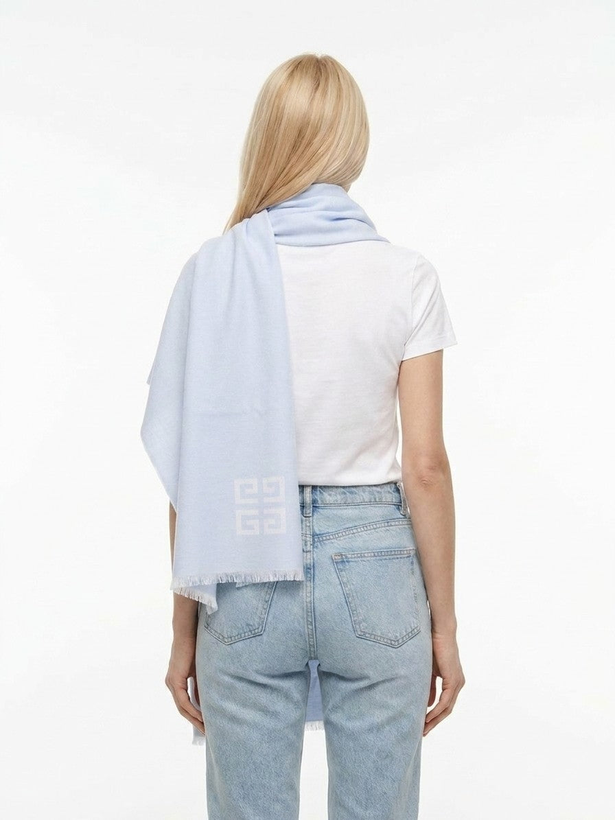 Givenchy Bicolor Wool Women's Scarf