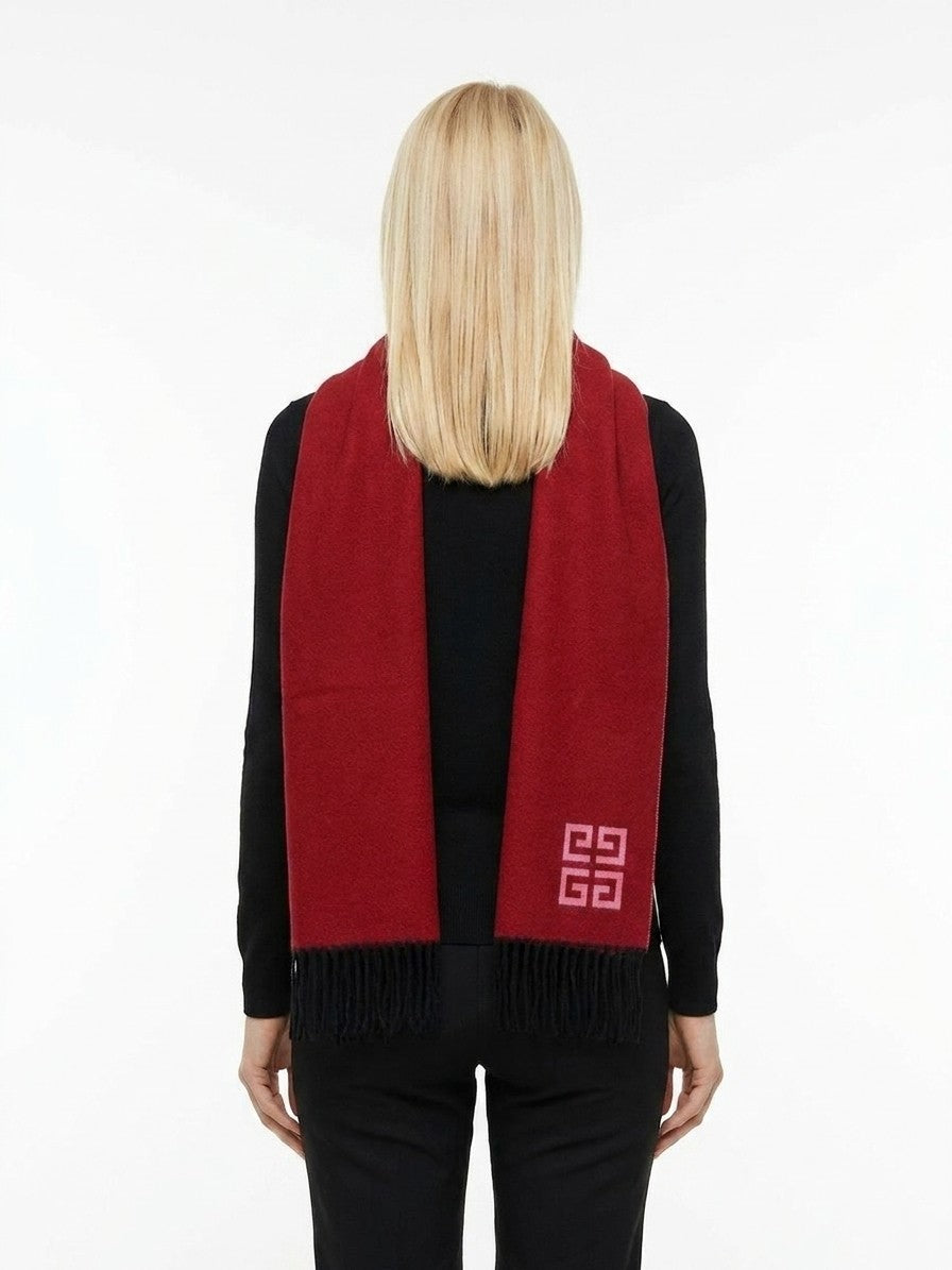 Givenchy Bicolor Wool Women's Scarf