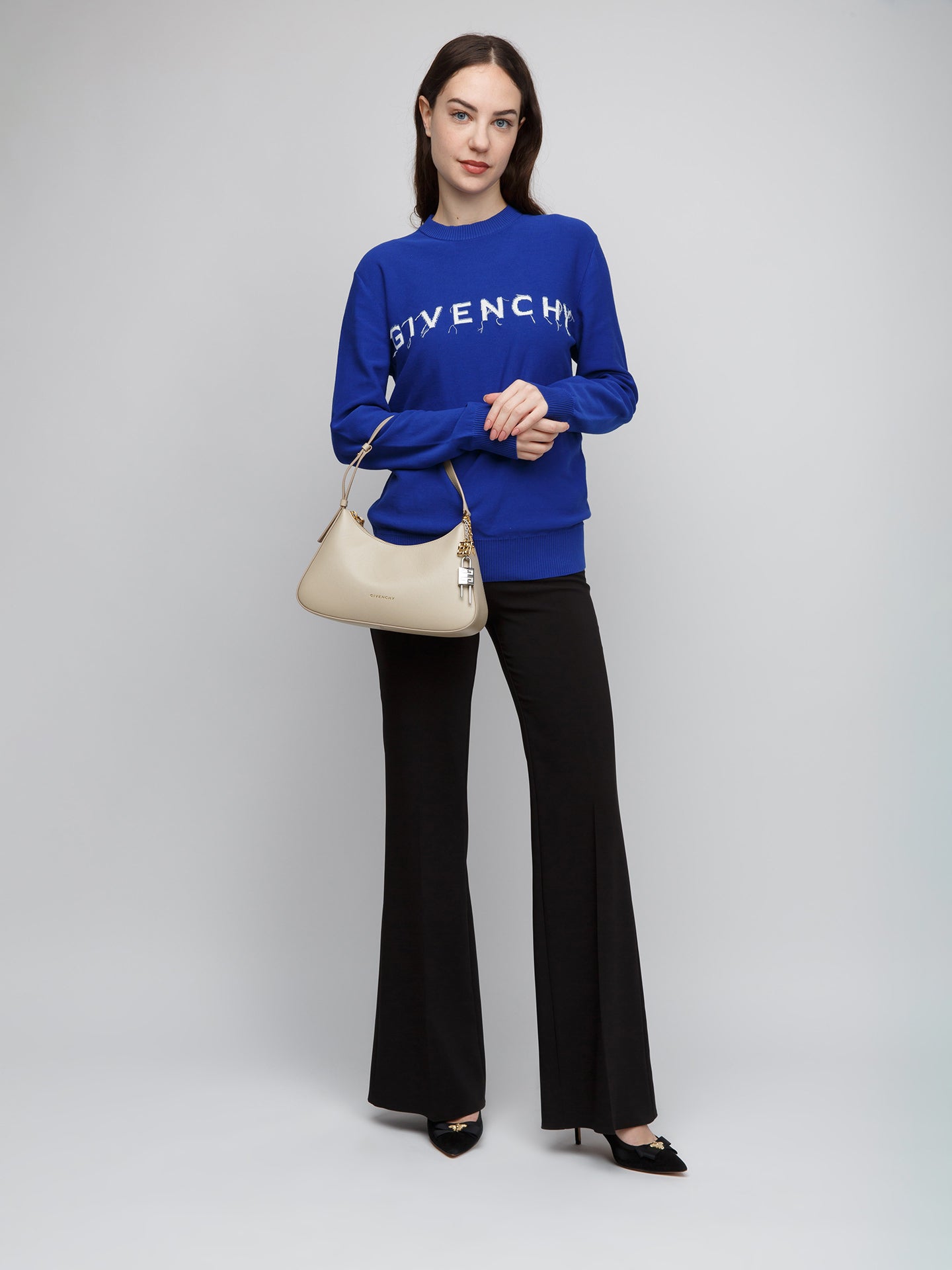Givenchy Beige Calfskin Shoulder Women's Bag
