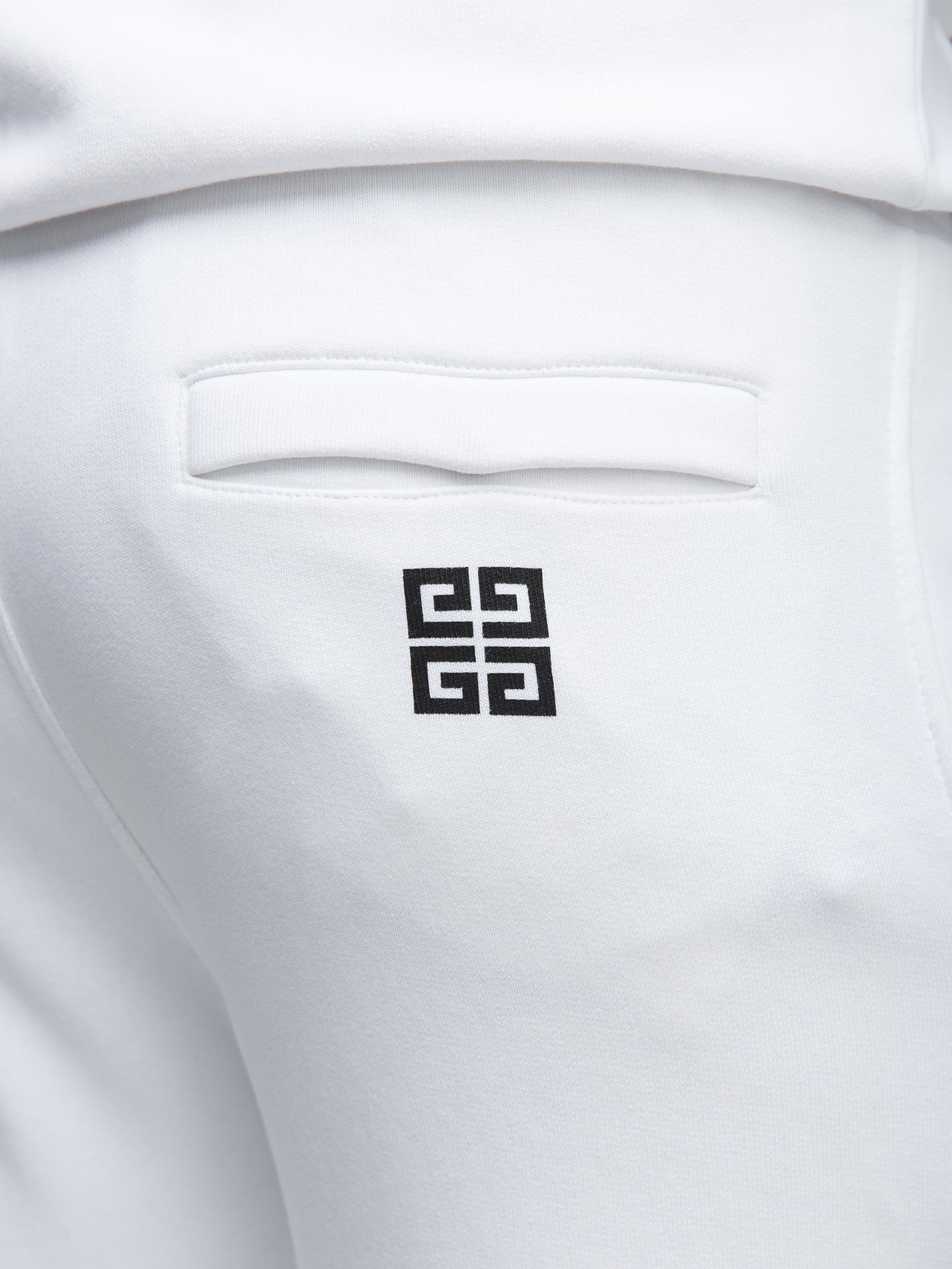 Givenchy White Cotton Joggers (Workout Men's Pants)