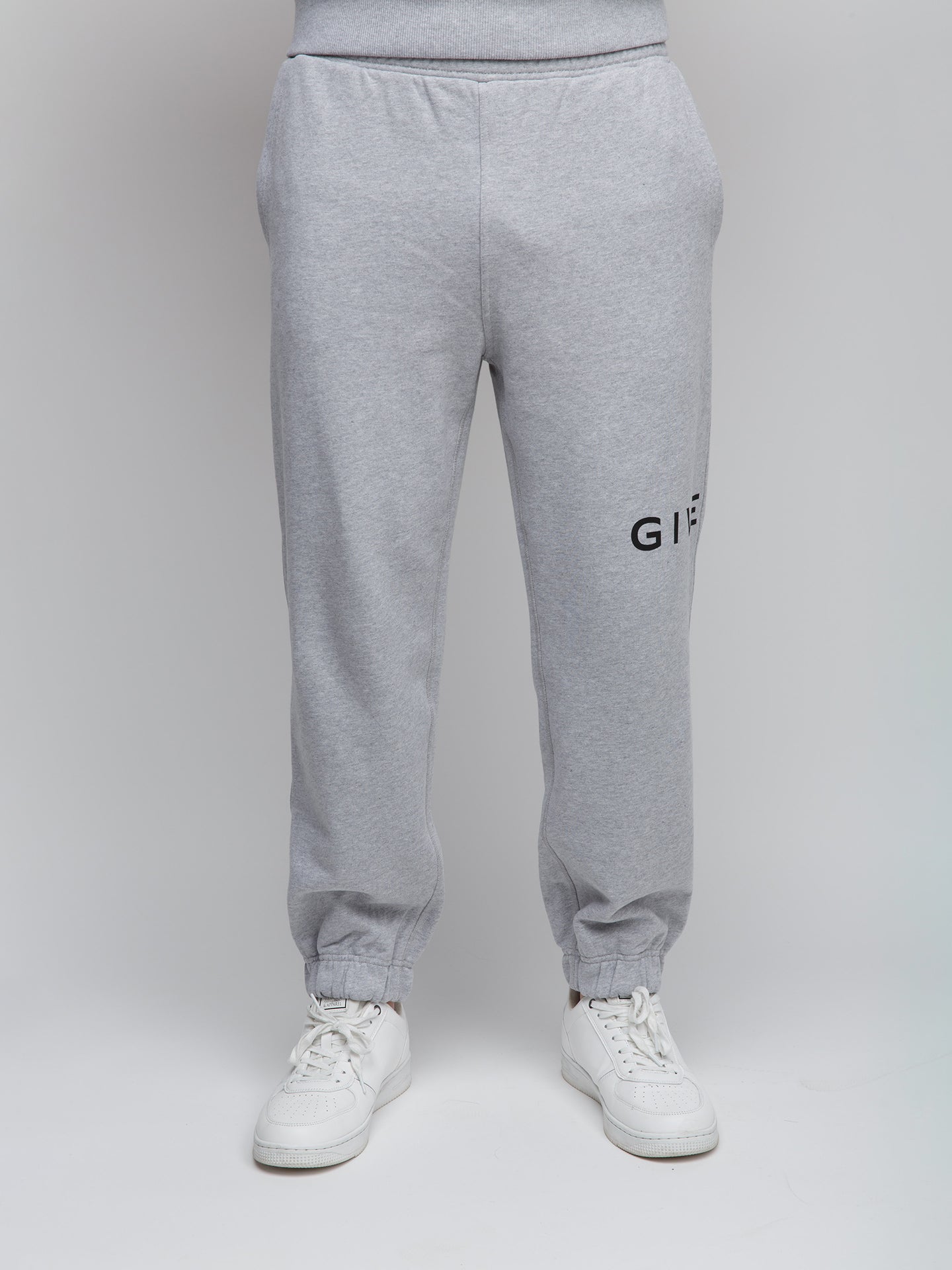 Givenchy Gray Cotton Joggers (Workout Men's Pants)