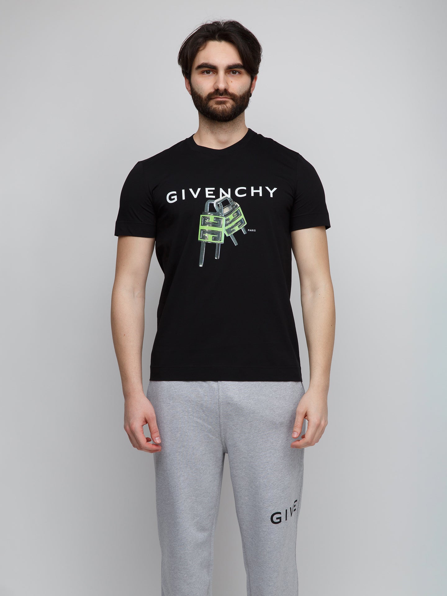 Givenchy Black Cotton Men's T-Shirt