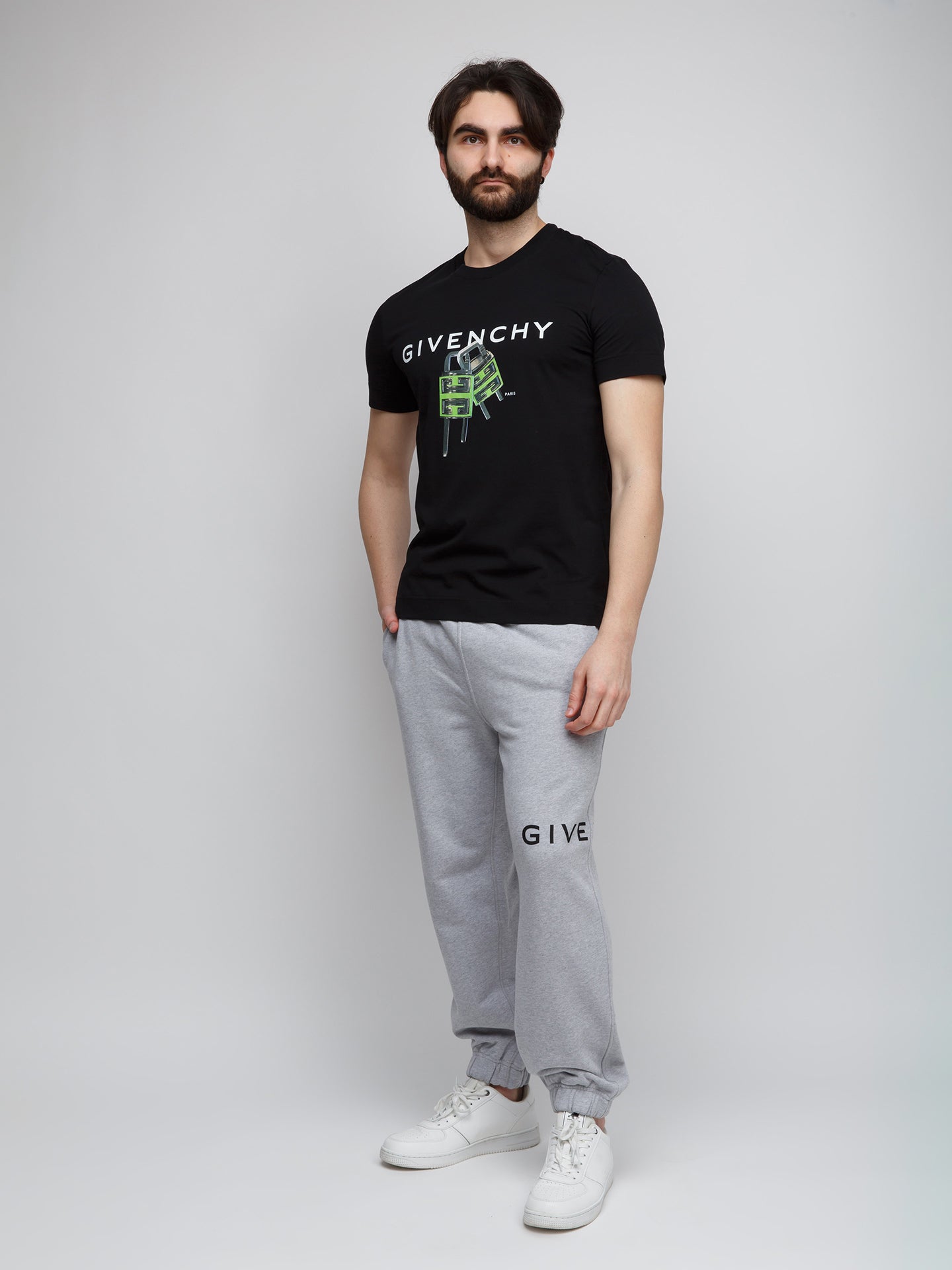 Givenchy Black Cotton Men's T-Shirt